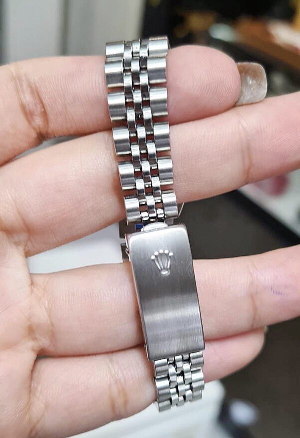 Used Rolex lady size 26 mm. ✅Series 7 ปี 2001 ✅ หน้าคอมเงินหลักเพชรใหญ่ - Image 3