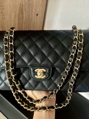 🔥Kept unused Chanel Classic10 GHW holo30
